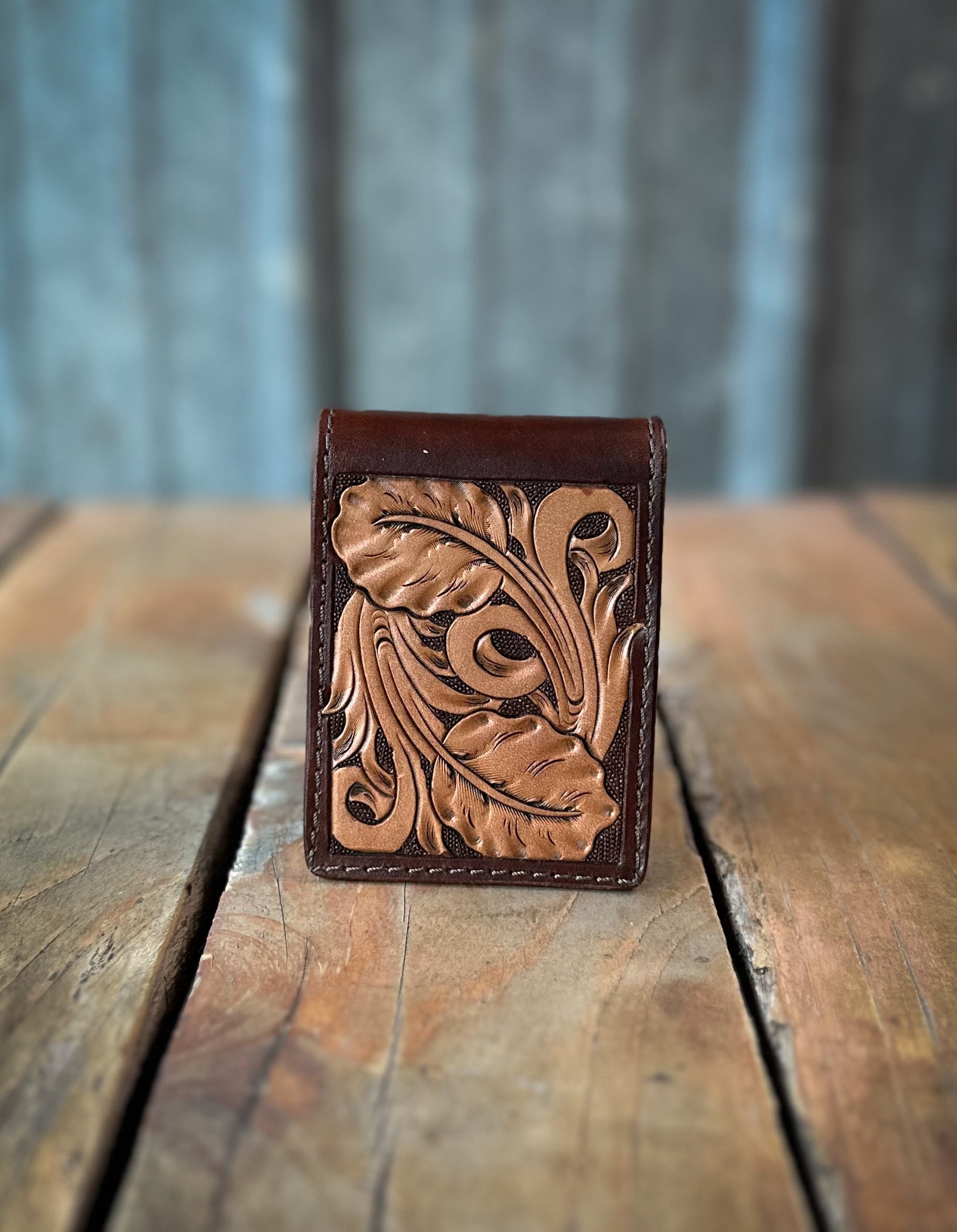 Money Clip - Leaf