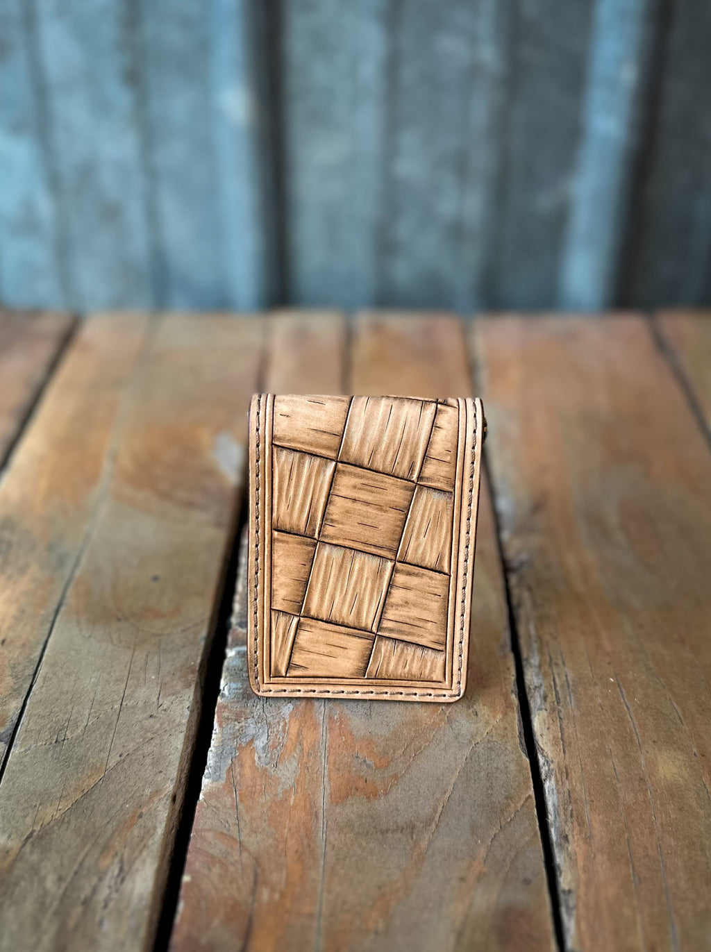 Money Clip - Large Weave