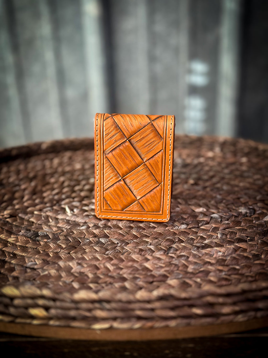 Money Clip - Large Weave