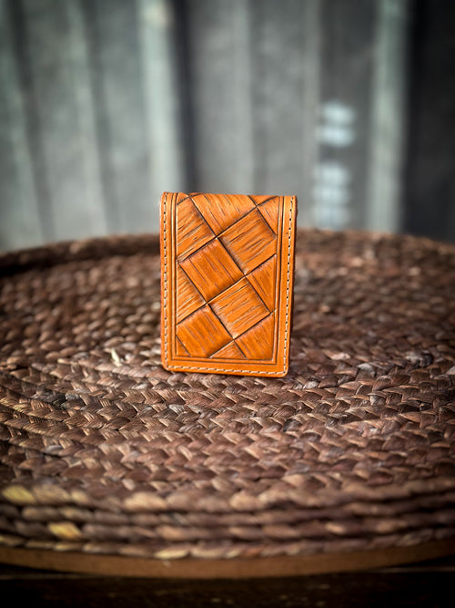 Money Clip - Large Weave